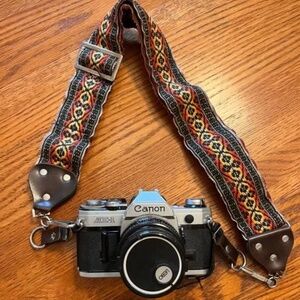 Vintage Canon AE-1 35mm Film Camera